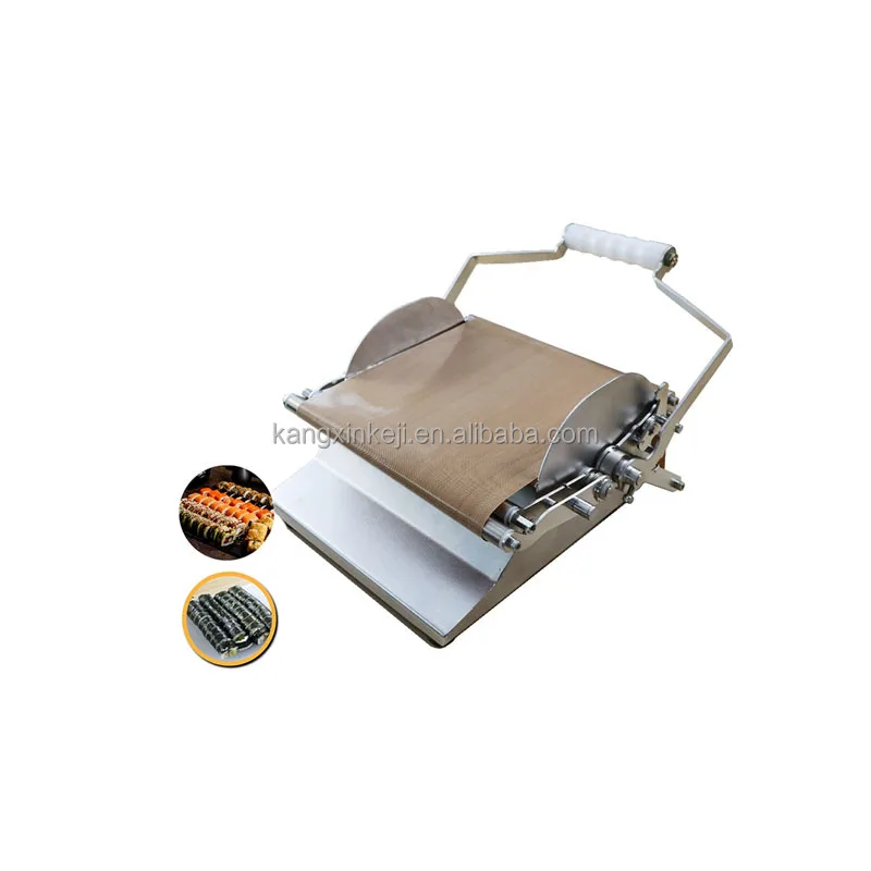 Máquina para fabricar láminas de arroz y sushi de acero inoxidable, herramienta manual para restaurantes de sushi