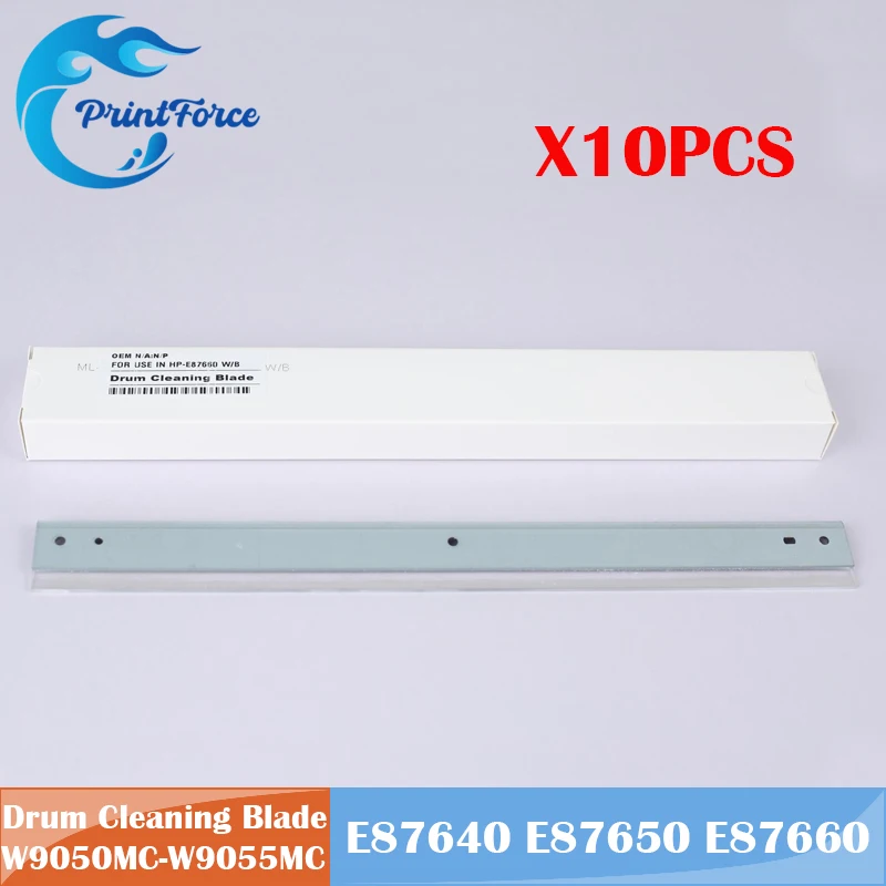 W9050MC W9051MC W9052MC W9053MC W9054MC W9055MC Drum Cleaning Blade for HP E87640 E87650 E87660 Repair Spare Part