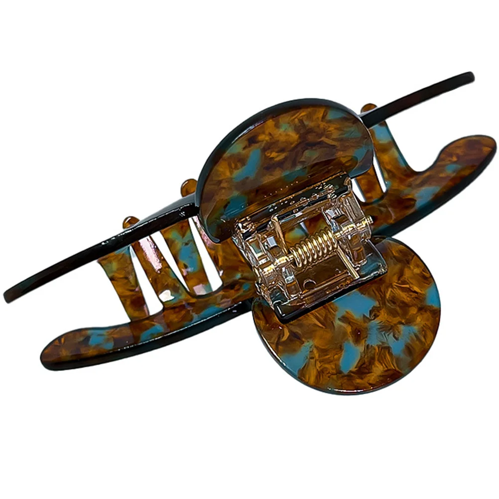 

2Pcs Hair Clips for Women Simple Design Acetate Claw Clips Nonslip Hair Styling Tool for Daily Use Women Headdress