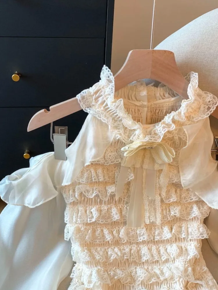 

Ele Knot Long Sve Slim Fit Top for Women Autumn 2025 Original Design Polyester Fiber Casual Wear