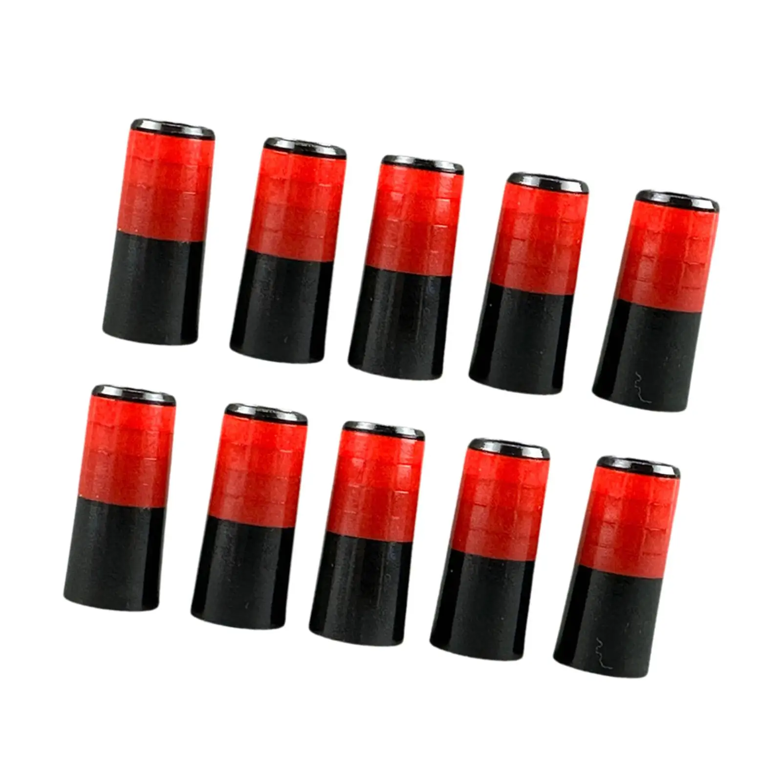Golf Iron Ferrules Set Black Red End Caps Tapered Tip Sleeve Club Repair for Golf Iron Head Cover Accessories