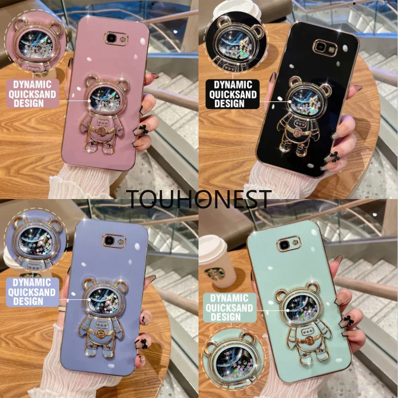 Découvrez le support de téléphone Quicksand Astronaut pour votre Samsung Galaxy J5 Plus une solution pratique et stylisée au quotidien
