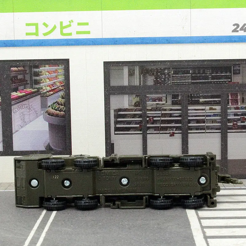 Takara Tomy Tomica Metal Diecast No.141 JGSDF Zware Wielen Herstel Voertuig 1/89 Auto Hot Pop Kinderen Speelgoed Motor