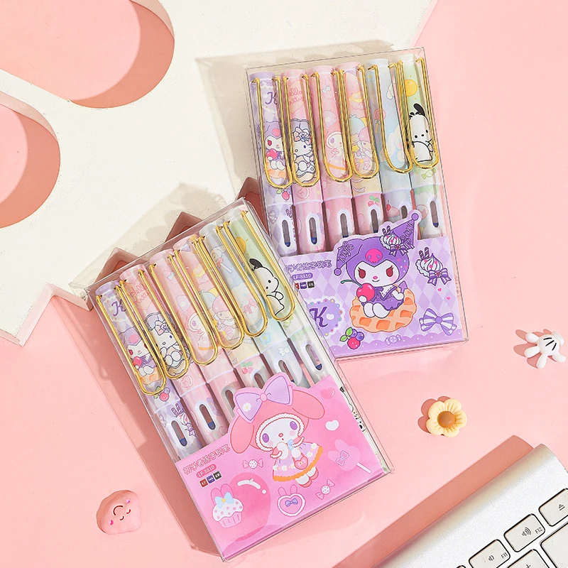 Japan PILOT 50R Resin Girl Heart Kawaii Fountain Pens Gift Box Replaceable Ink Sac Student Special Calligraphy Pen 0.38mm