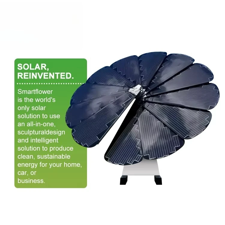نظام الطاقة الشمسية الذكي بعمر طويل، قوة 2.8 كيلو وات، زهرة ذكية تعمل بالطاقة الشمسية #3