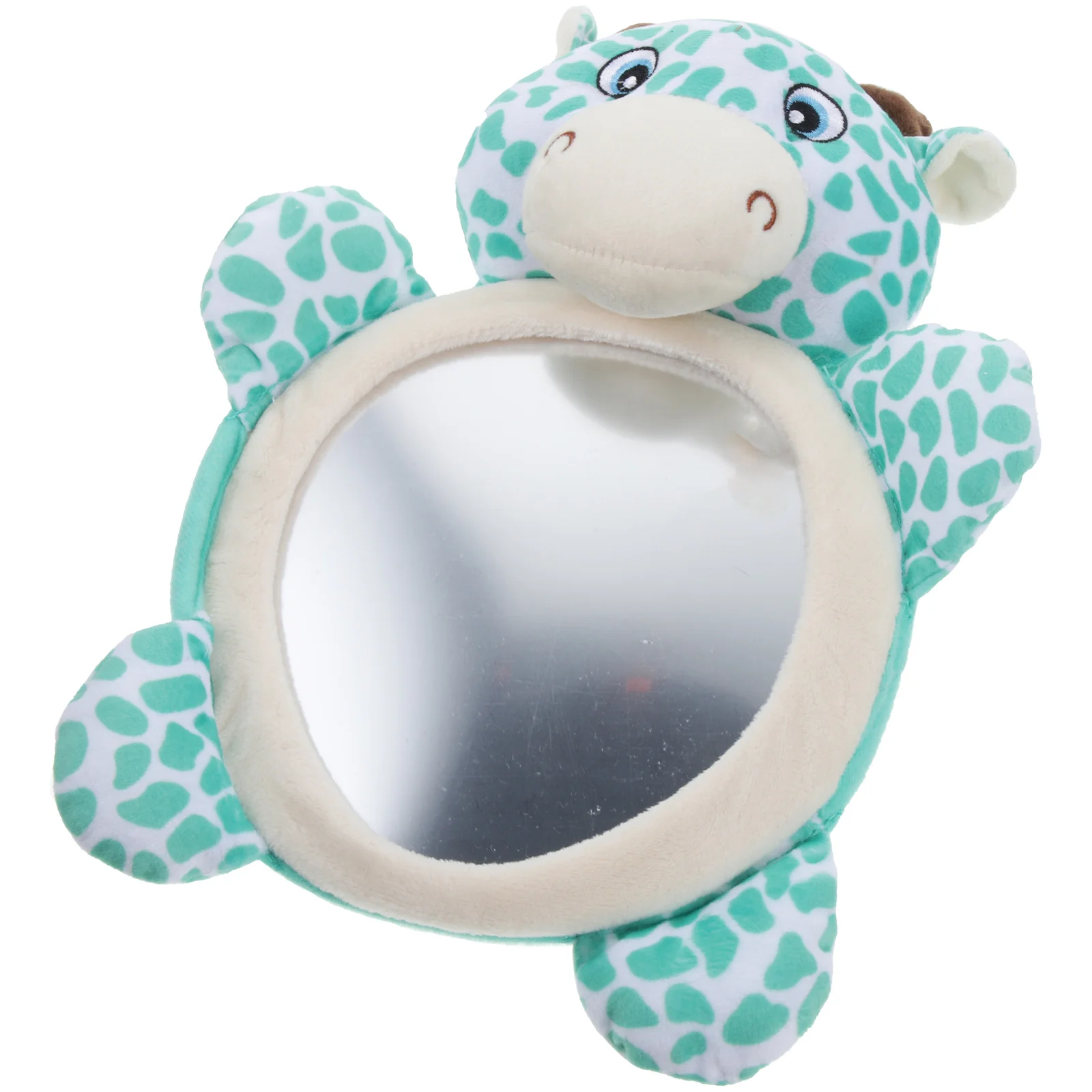 مرآة الرؤية الخلفية المتينة على شكل غزال قابلة للتعديل لمراقبة الأطفال في المقعد الخلفي للسيارة والقيادة الآمنة ومرآة النقطة العمياء الإبداعية