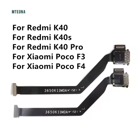 For Xiaomi Redmi K40 Pro Game Version K40S Poco F3 F4 SIM Card Slot Holder Tray Reader Socket LCD Display Connect Flex Cable
