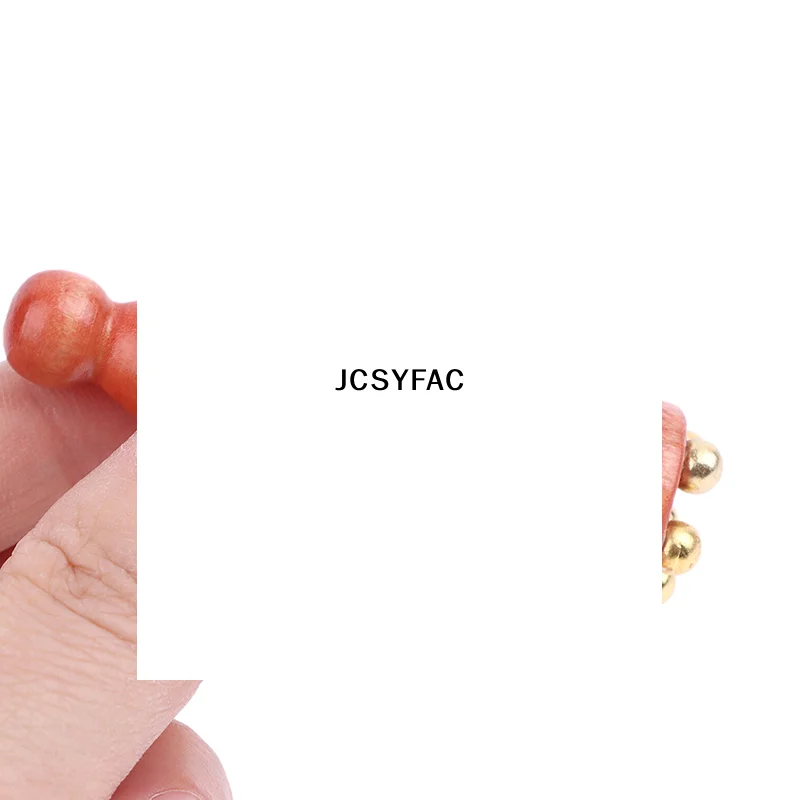 

2Pcs Handheld Lotus Seedpod Beauty Professional Alloy Rosewood Facial GuaSha Tool Eye Relaxation Spot Meridians Acupoint Massage