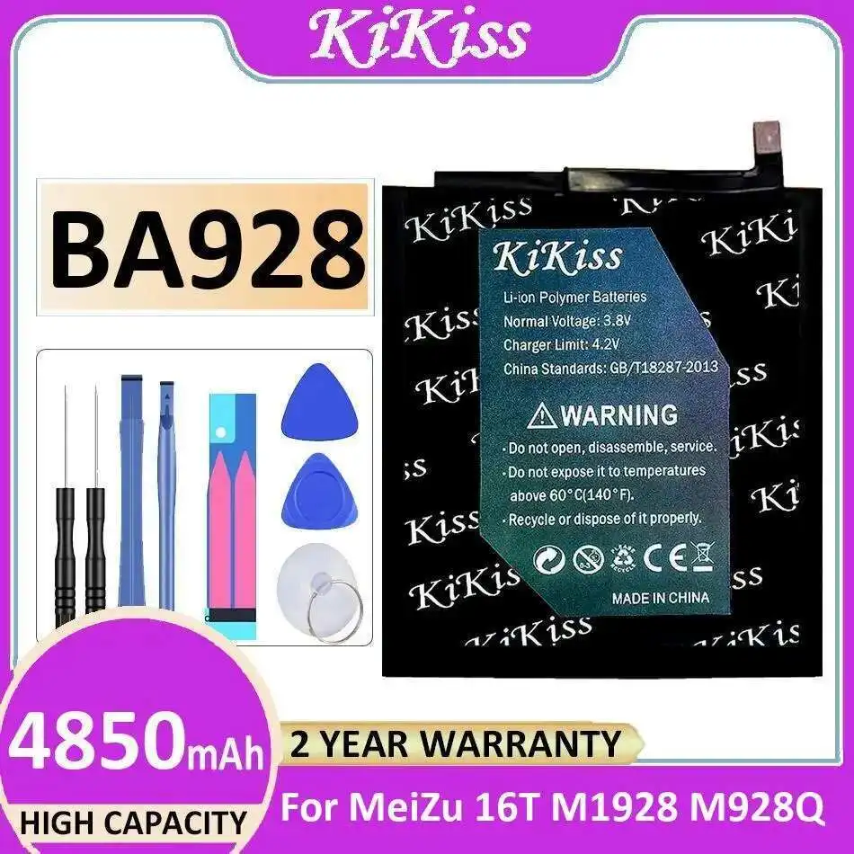 

High Performance For Meizu 16T M1928 M928Q Mobile Phone Battery 4850Mah BA928