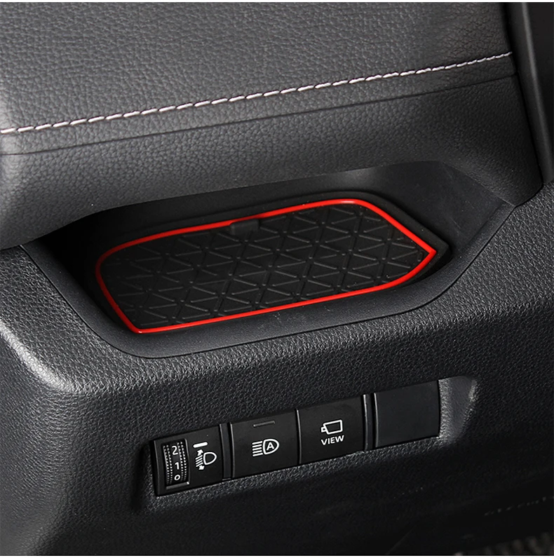 Für Toyota RAV4 XA50 2019 2020 2021 2022 2023 RAV4 Hybrid Auto Nicht-Slip Matte Tür Nut Pad tor Slot Tasse Auto Zubehör – Detail 12