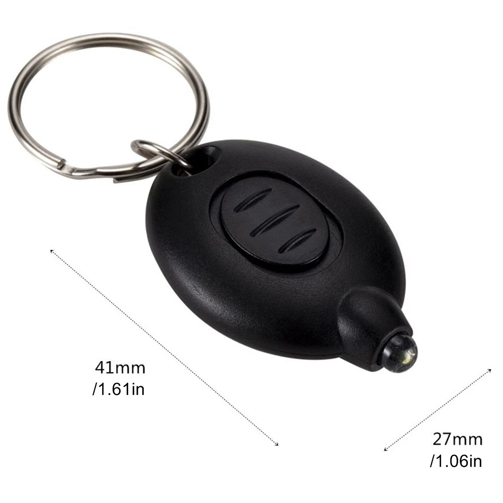 Llavero luz LED mini blanca y multicolor para mochila e iluminación - imagen 3