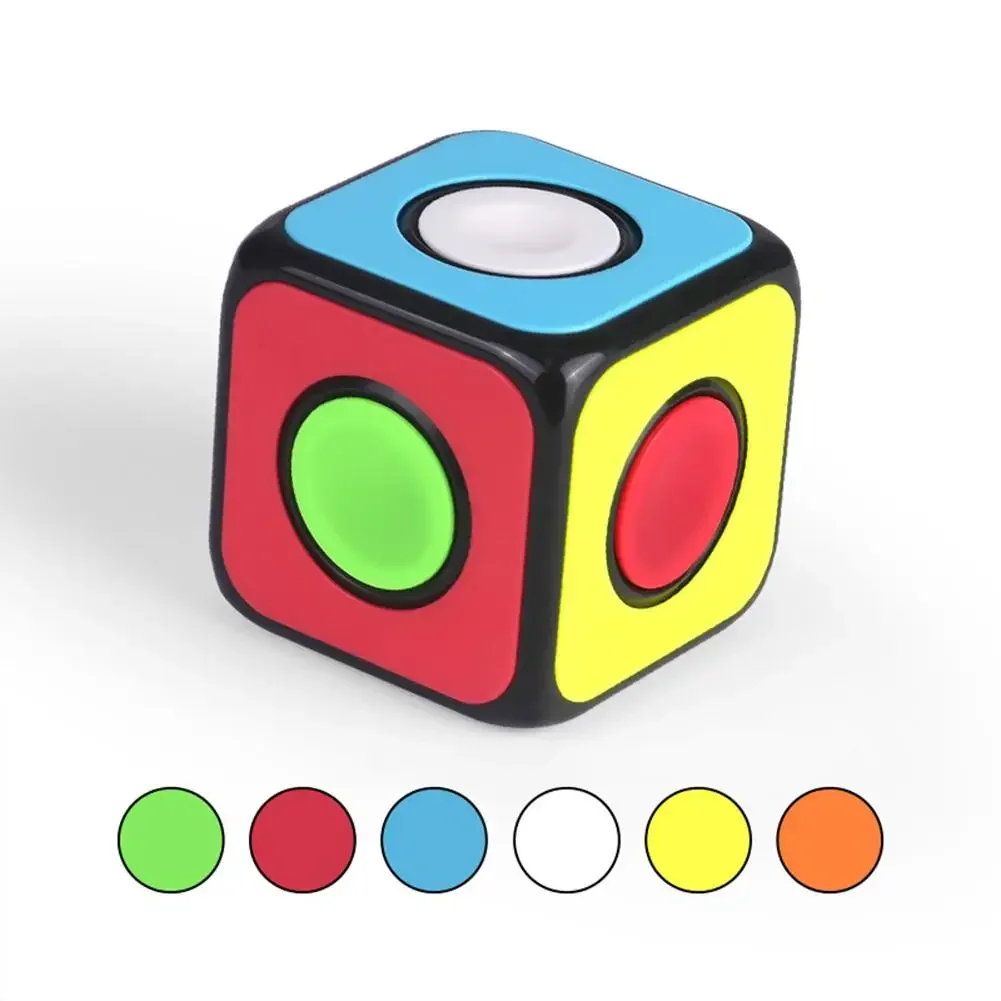 Qiyi 1x1 Magic  Speed  Cube Easy Turning Smooth Play Delicate Puzzle Cube Toy For Kids