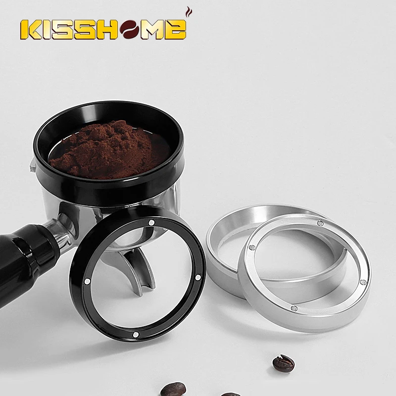 Dosing Ring Magnetic Coffee Powder Funnel Aluminum Alloy 51mm 53mm 58mm Delonghi Breville Espresso Accessories Barista Tools