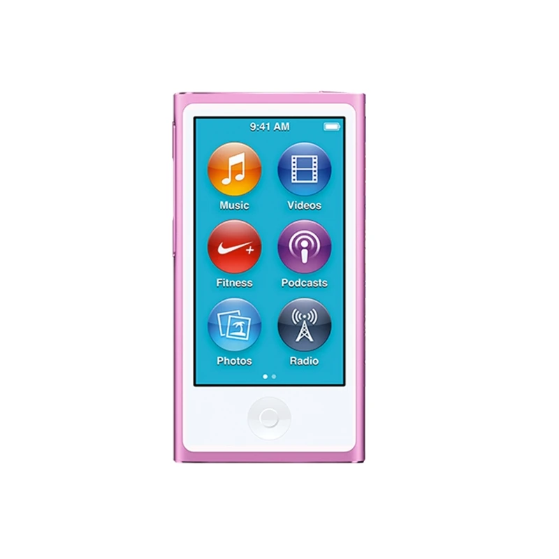 Pelindung kulit penutup belakang silikon lunak untuk casing untuk apple untuk iPod untuk nano 7