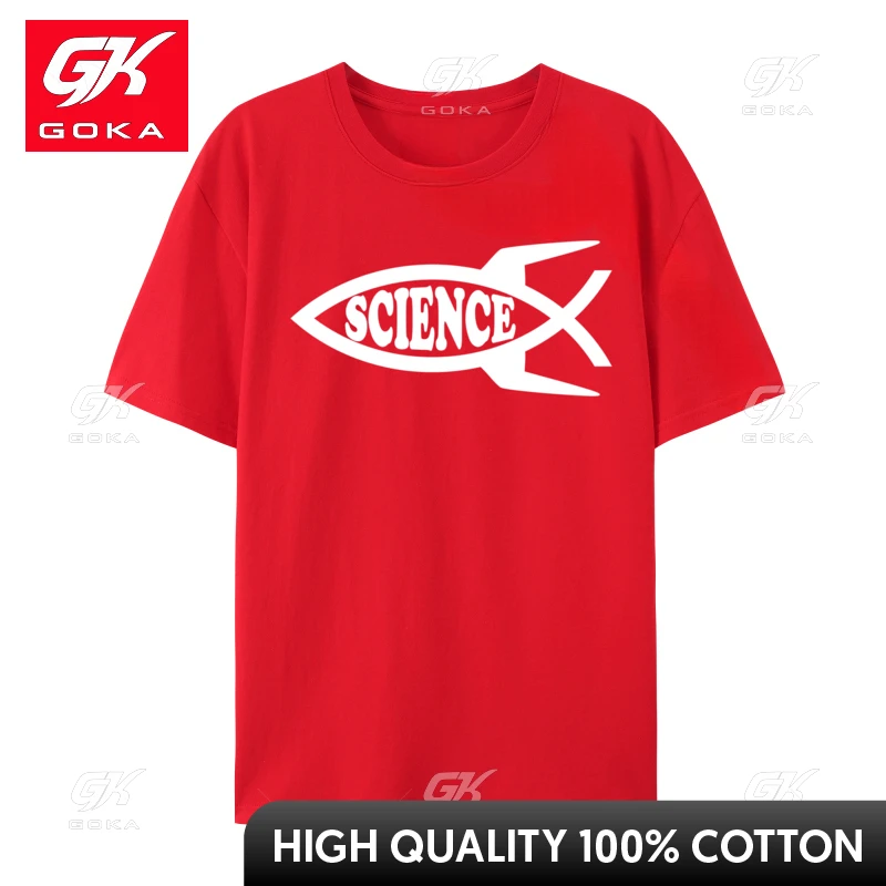 Science Darwin Evolution Fish Atheists Nonbeliever 3d Printed T Shirt Rife Casual Cotton Men T-Shirt Crazy Tshirts Top Quality