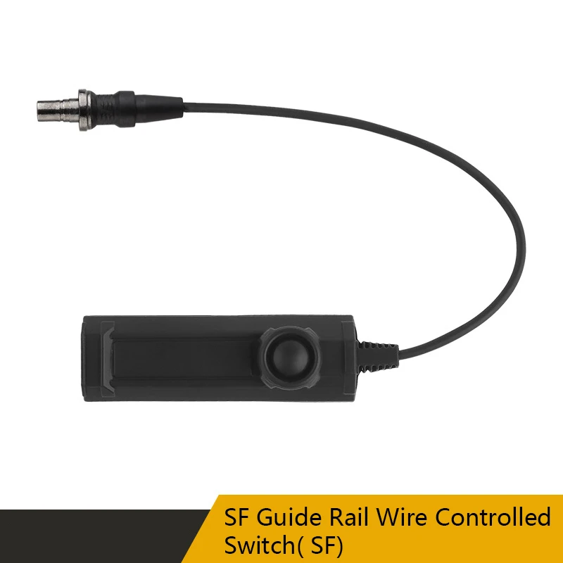 

SF Guide Rail Wire Controlled Switch( SF), Compatible with Picatinny Rails, Flashlight Connector, Convenient Buttons,Easy to Use