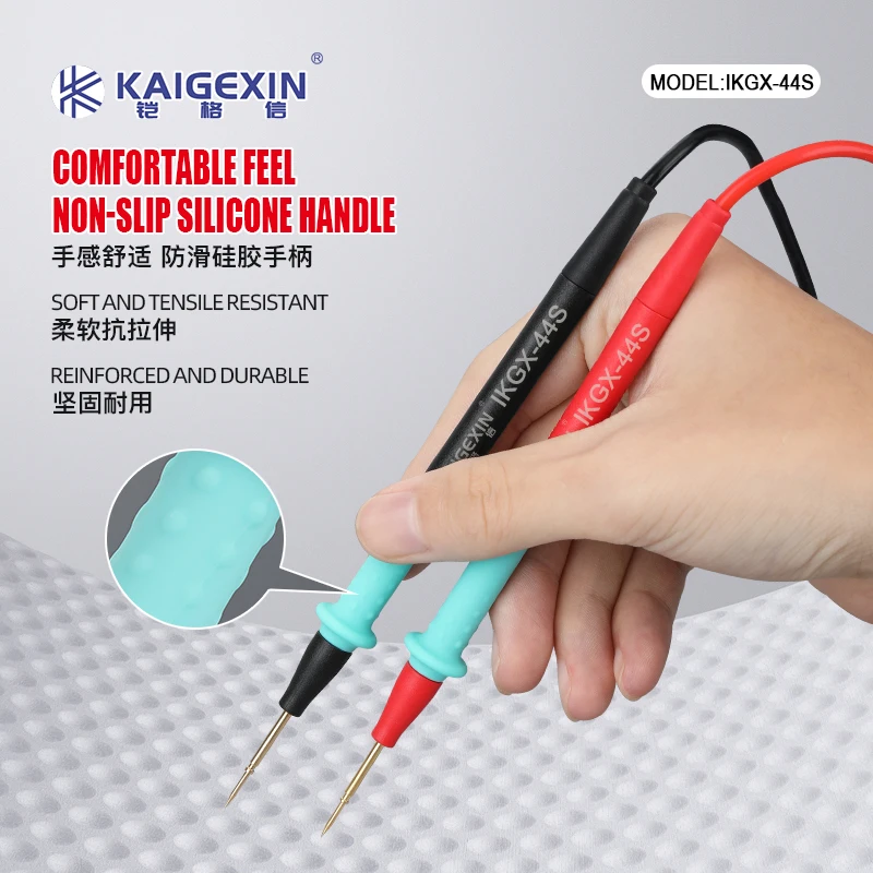 Universal Multimeter Test Leads, Needle Tip Measuring Probes Pen, Precision Sharp Probe, Test Lead For Most Multimeter 1000V 20A