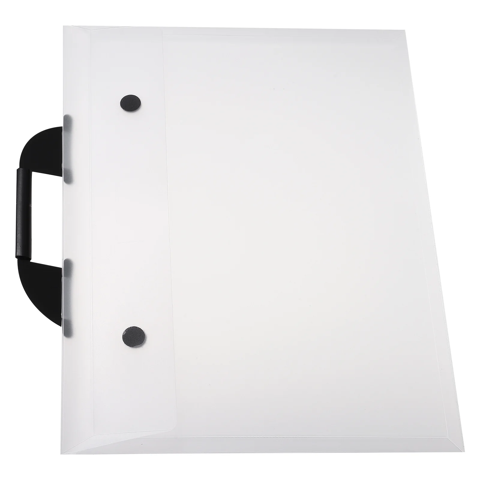 

A3 Art Portfolio Bag Waterproof Plastic Handheld Artwork Bag Convenient File Folder for Paintings Art Supplies