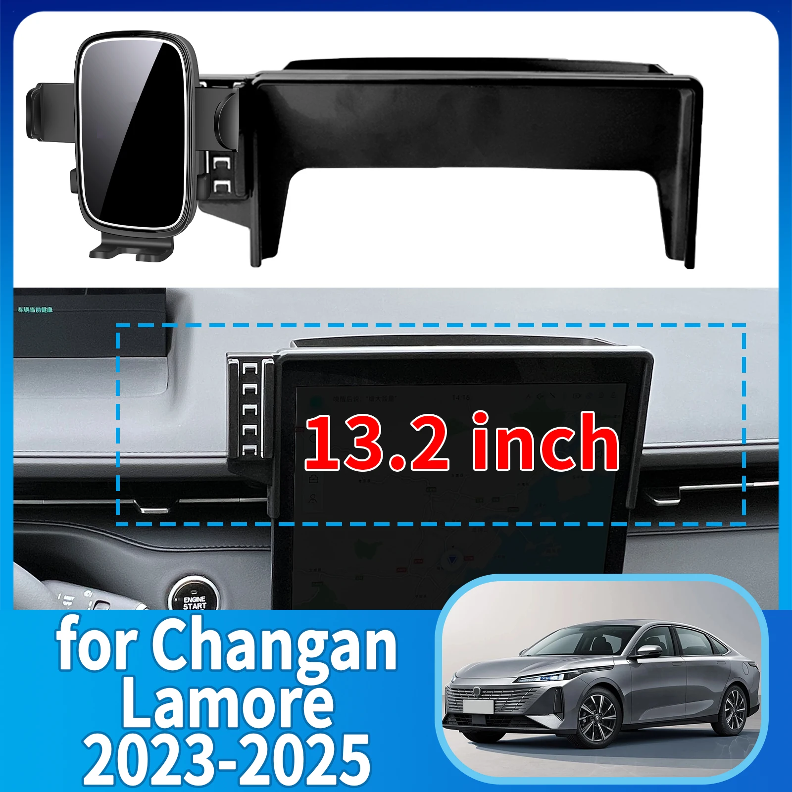 fit for Changan Lamore 2023-2025 EADO Plus ​​Phone Holder, Dashboard Screen Mount Bracket Easy Installation​​ Car accessoires