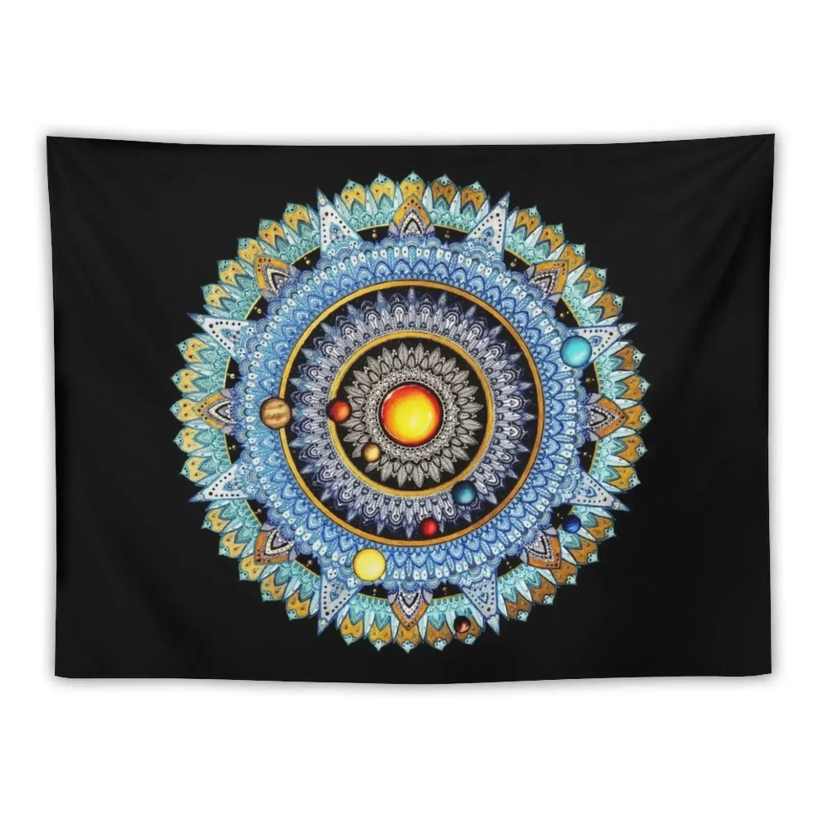 

Solar System Mandala Tapestry Room Aesthetic Decor Room Decor Aesthetic Tapestry