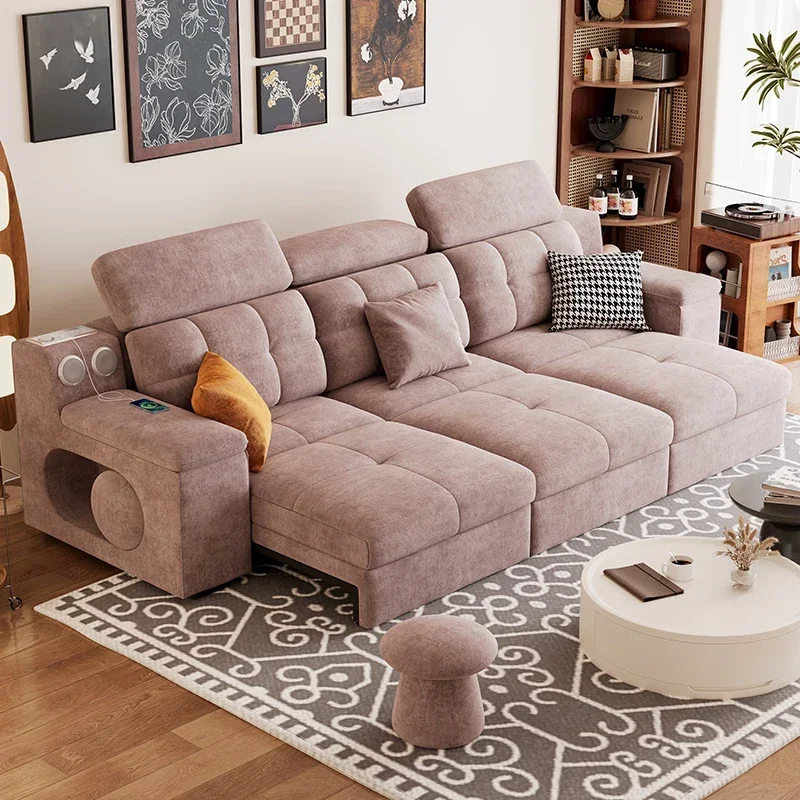 Designer-Sofa im Italienischen Stil mit Holzrückenlehne, Moderner Relaxsessel, Luxuriöse Günstige Prinzessinnen-Couch, Trendige Salonmöbel