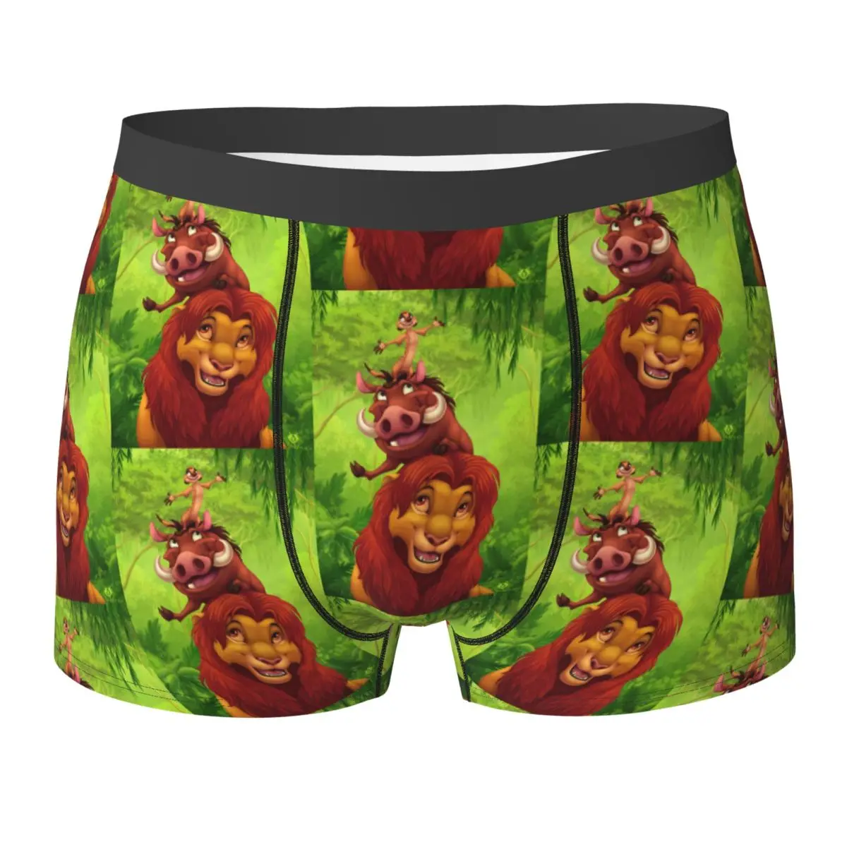 

Король Лев Симба мультфильм нижнее белье дизайн багажник качественные мужские трусики мягкие трендовые шорты трусы подарок на день рождения