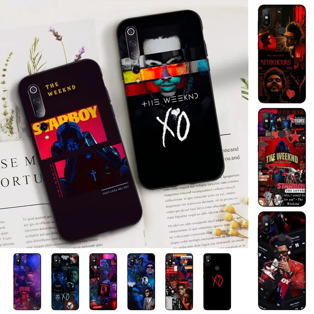 The W-Weeknd X-XO Singer Phone Case For Xiaomi Mi 5X 8 9 10 11 12 Lite Pro 10T PocoX3pro PocoM3 Note 10 Pro Lite