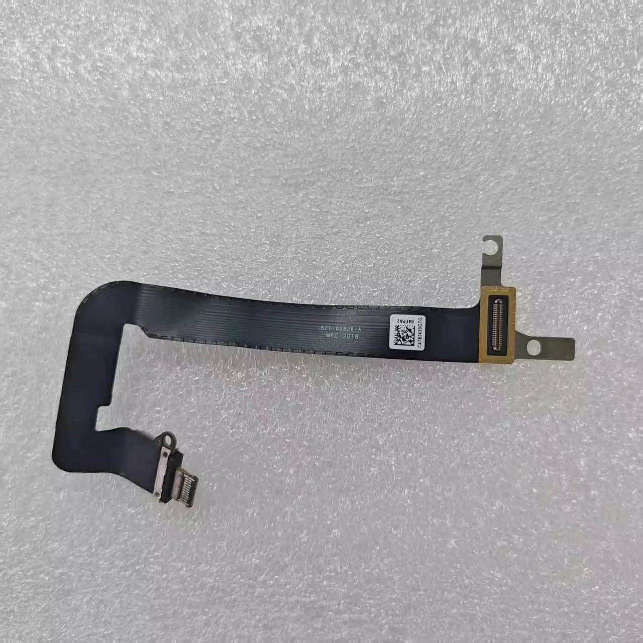 Original USB-C Charging Port Flex Cable For Macbook 12" A1534 DC Power Jack 821-00828-A 821-00482-A2016 2017 - view 4