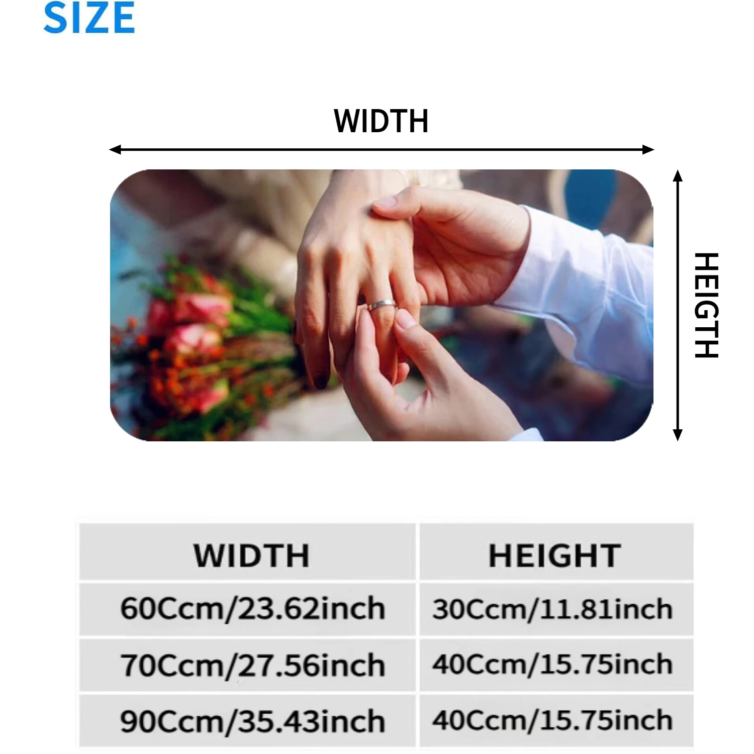 1pc Custom Photo Mouse Pad - Personalized Desk Mat Featuring Your Own Image, Sturdy Office & Home Desk Accessory with DIY Design