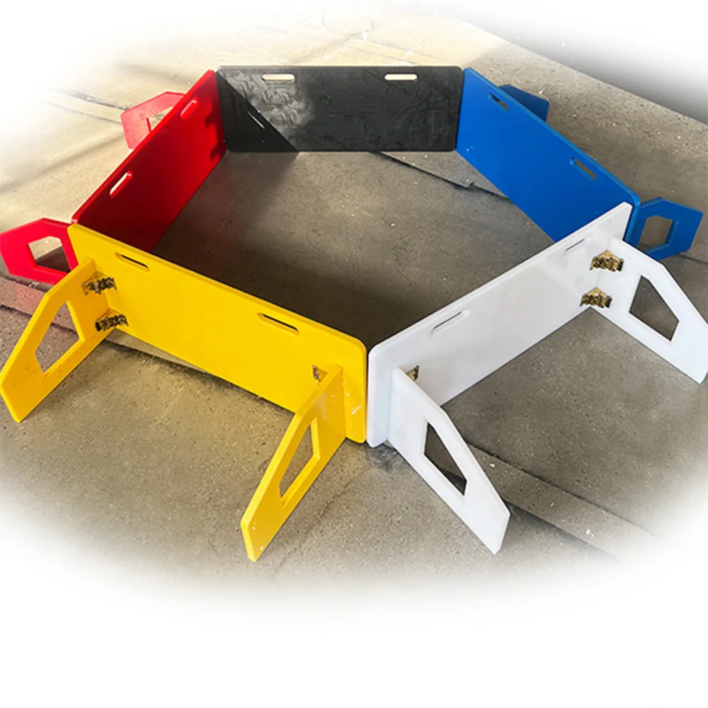 Mooi ontwerp, gepersonaliseerd met mijn logo Rebounder Football Soccer Rebound Board Mooi ontwerp voetbaltrainingsapparatuur