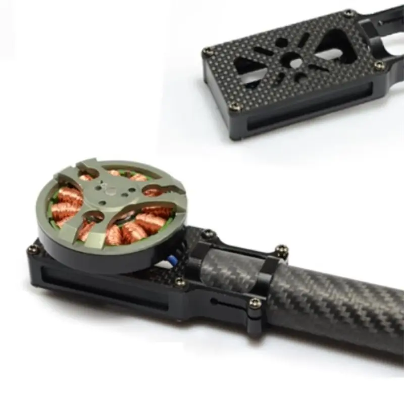 AA08-D25 suporte de montagem do motor cnc liga alumínio para rc drone quadcopter multicopter acessórios instalar assento base