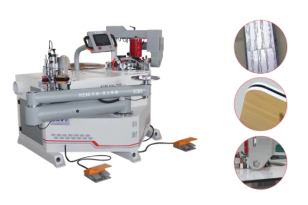 STR 700-3 Woodworking  Full Automatic Curve Edge Banding Machine For PVC Wood Veneer Plastic  Edge Banding Machine