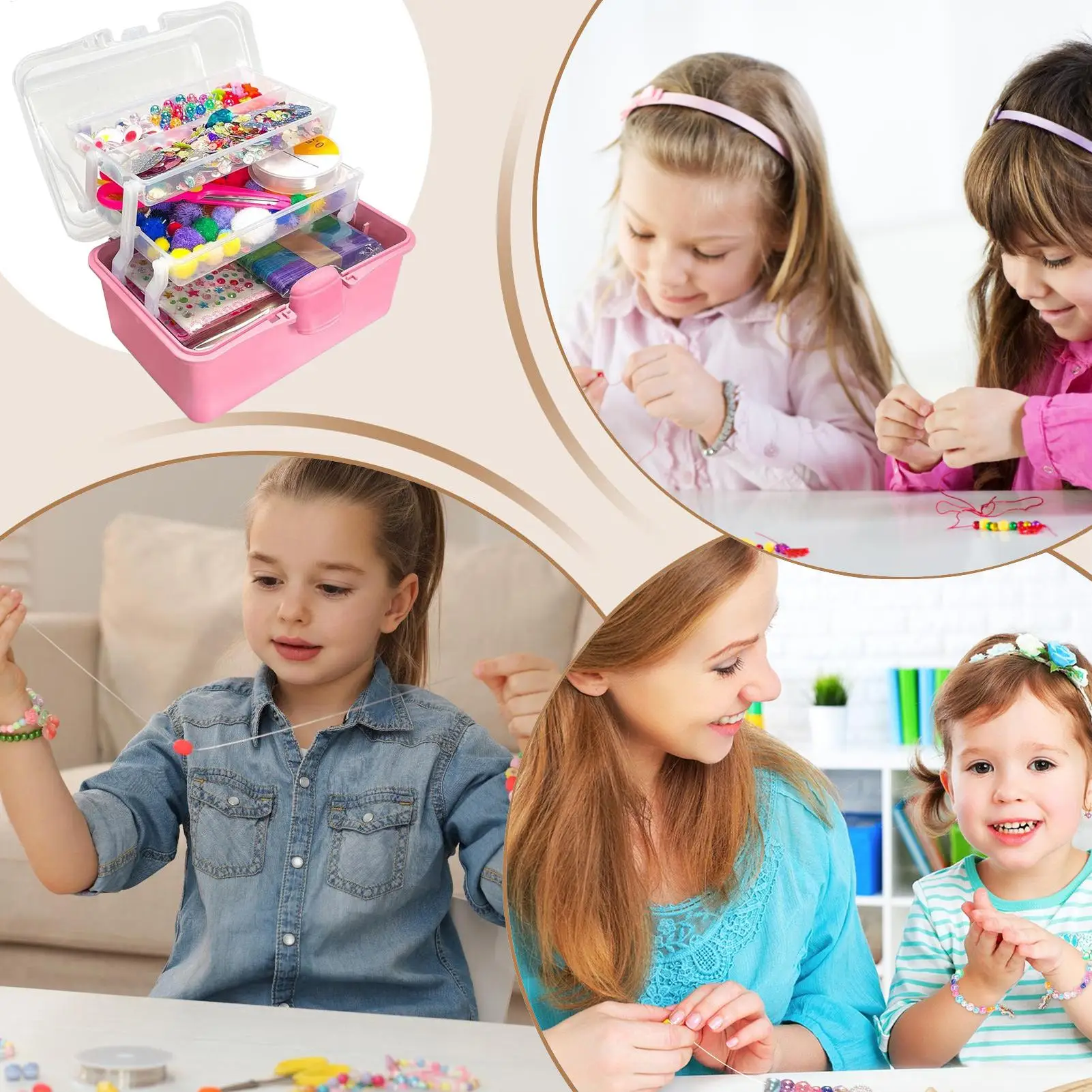 

Craft Kits Arts And Crafts Supplies And Materials For Kids Hand-Eye Coordination Handcraft Activities For Birthday Christmas