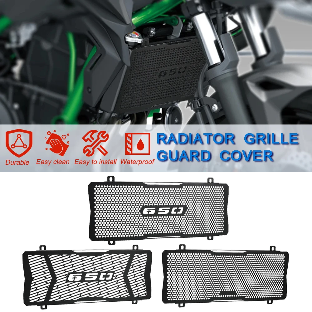 

For Kawasaki Ninja 650 Ninja650 Urban Tourer Performance Z650RS Z650 2017- 2024 2023 2022 Motorcycle Radiator Grille Guard Cover