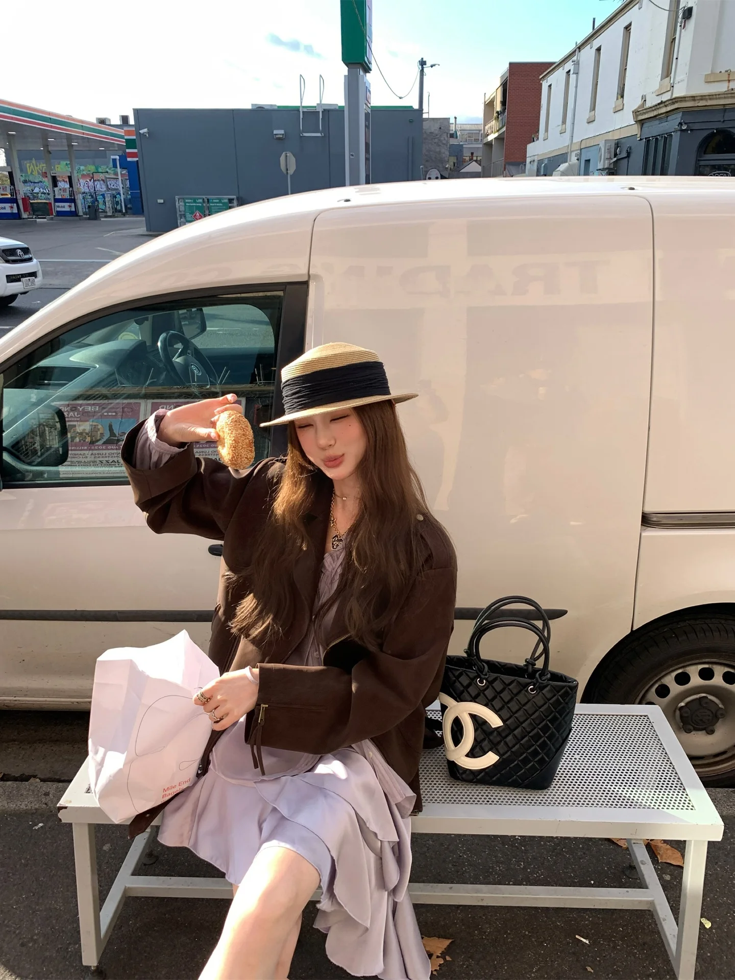 Jaqueta Feminina de Motociclista em Tecido Resistente Aaaaxbbb, Casaco Elegante com Gola Pequena e Zíper para o Dia a Dia