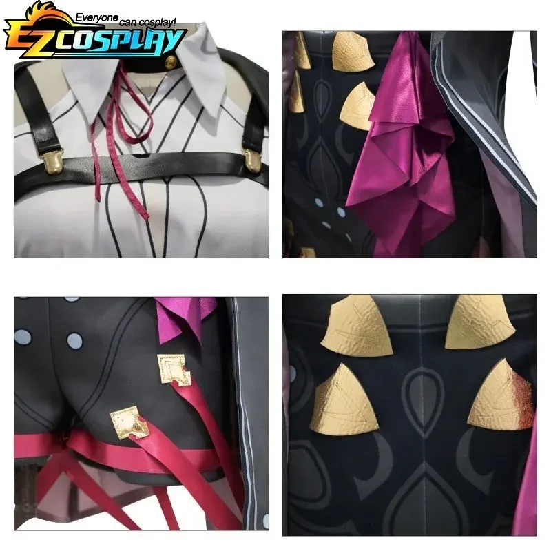 Hookai star rail cosplay costumes Kafka cosplay dress uniform Lolita skirt for Halloween party outfit