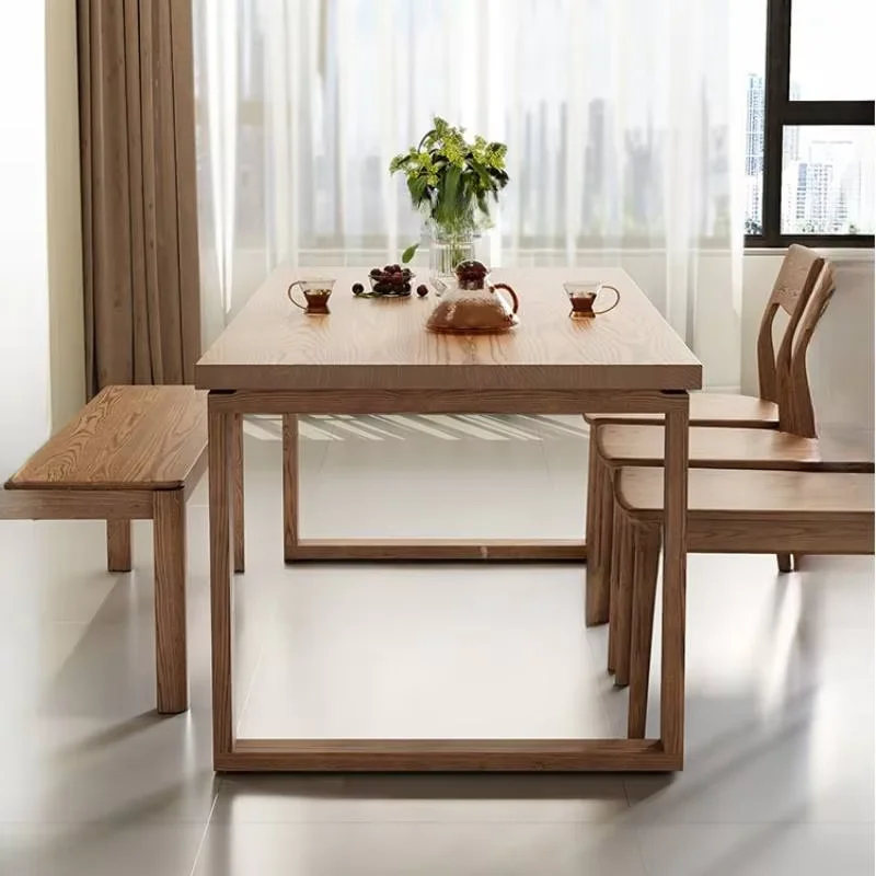 Wooden Unique Party Table Study Event Non Slip Modern Coffee Dining Table Restaurant Kitchen Tavolo Da Pranzo House Accessories