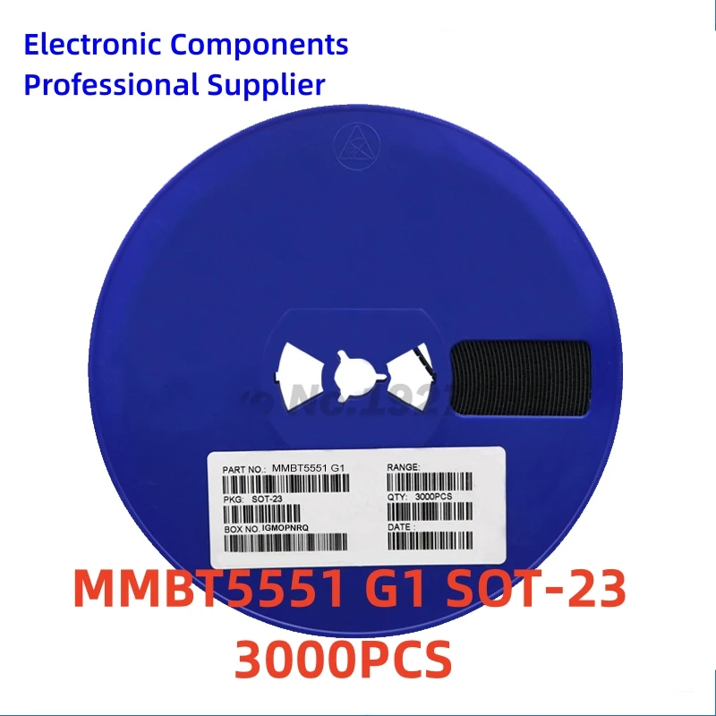 

3000PCS/reel/disk MMBT5551 G1 SOT-23 MMBT5551T1G SMD G1 2N5551 MMBT5401 2L 2N5401 SMD transistor New 200mA 0.2A 600mA 0.6A