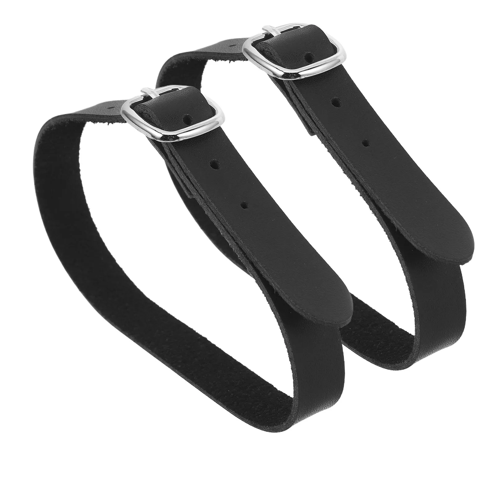 1Pair English Style Spur Straps Adjustable Metal Buckle Horse Riding Equipment Equestrian Boot Accessories Western