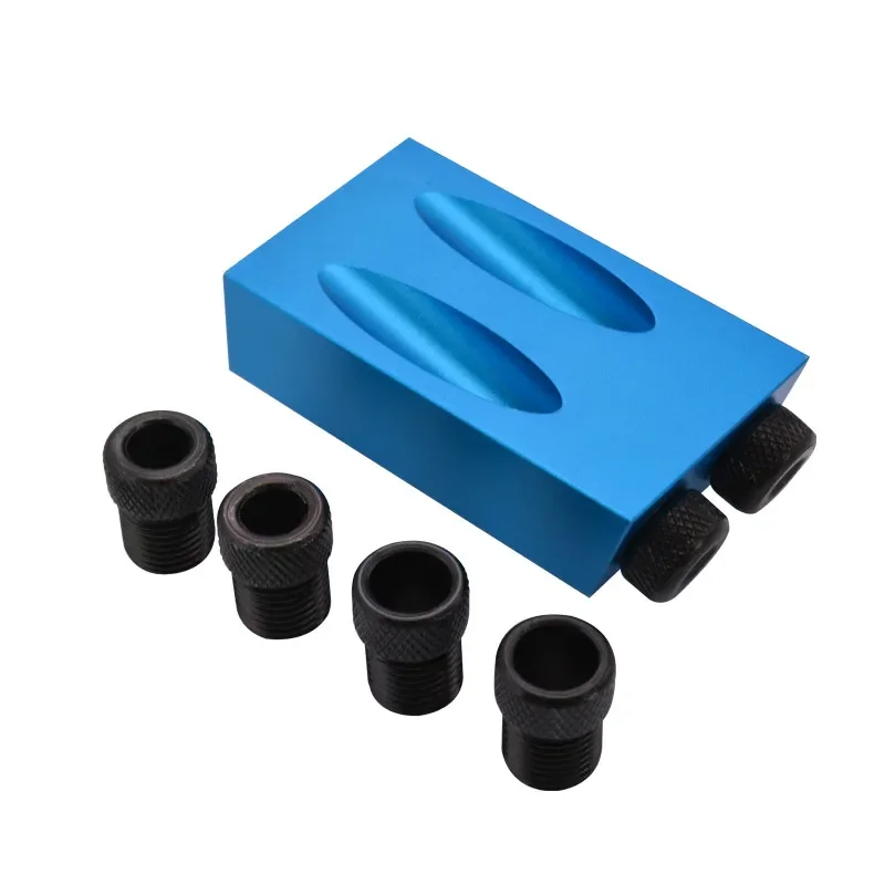 14pcs 15 Degree Woodworking Slant Hole Jig Kit oblique hole&drilling holes locator punching hole positioning&three-point drill