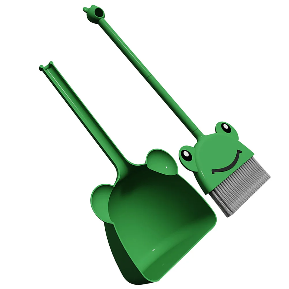 1セット子供用ほうきとちりとりかご小さくてかわいい頑丈な幼稚園掃除セット子供用家庭用掃除楽々ツール