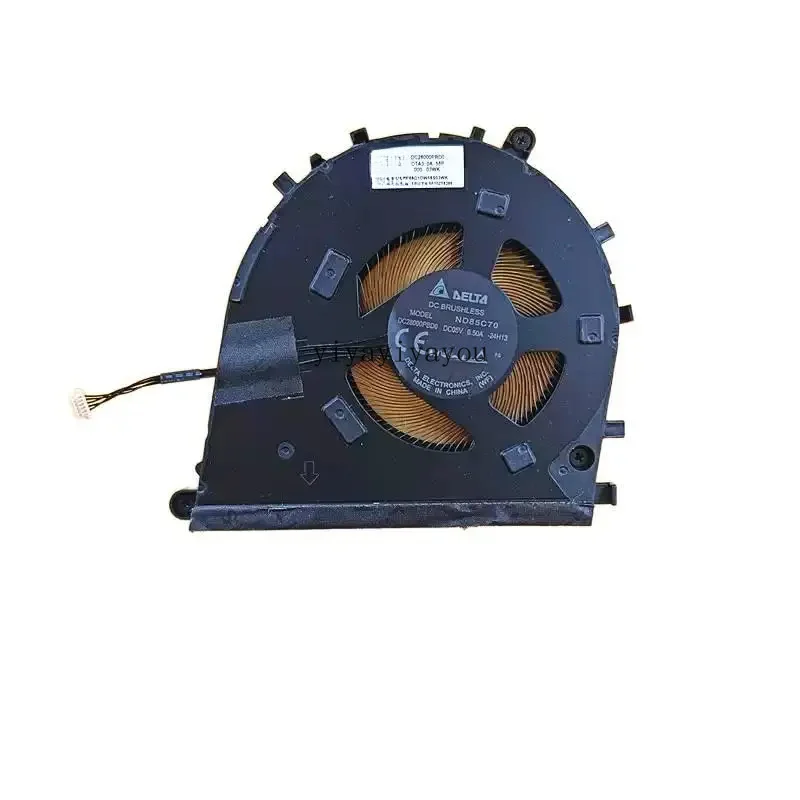 

Вентилятор охлаждения процессора для ноутбуков Lenovo ThinkPad E16 Gen 3, E14 G7, 21SR, 21TX, 21SX, ND85C70-24H13, DC28000PBD0, 5F10Z58286