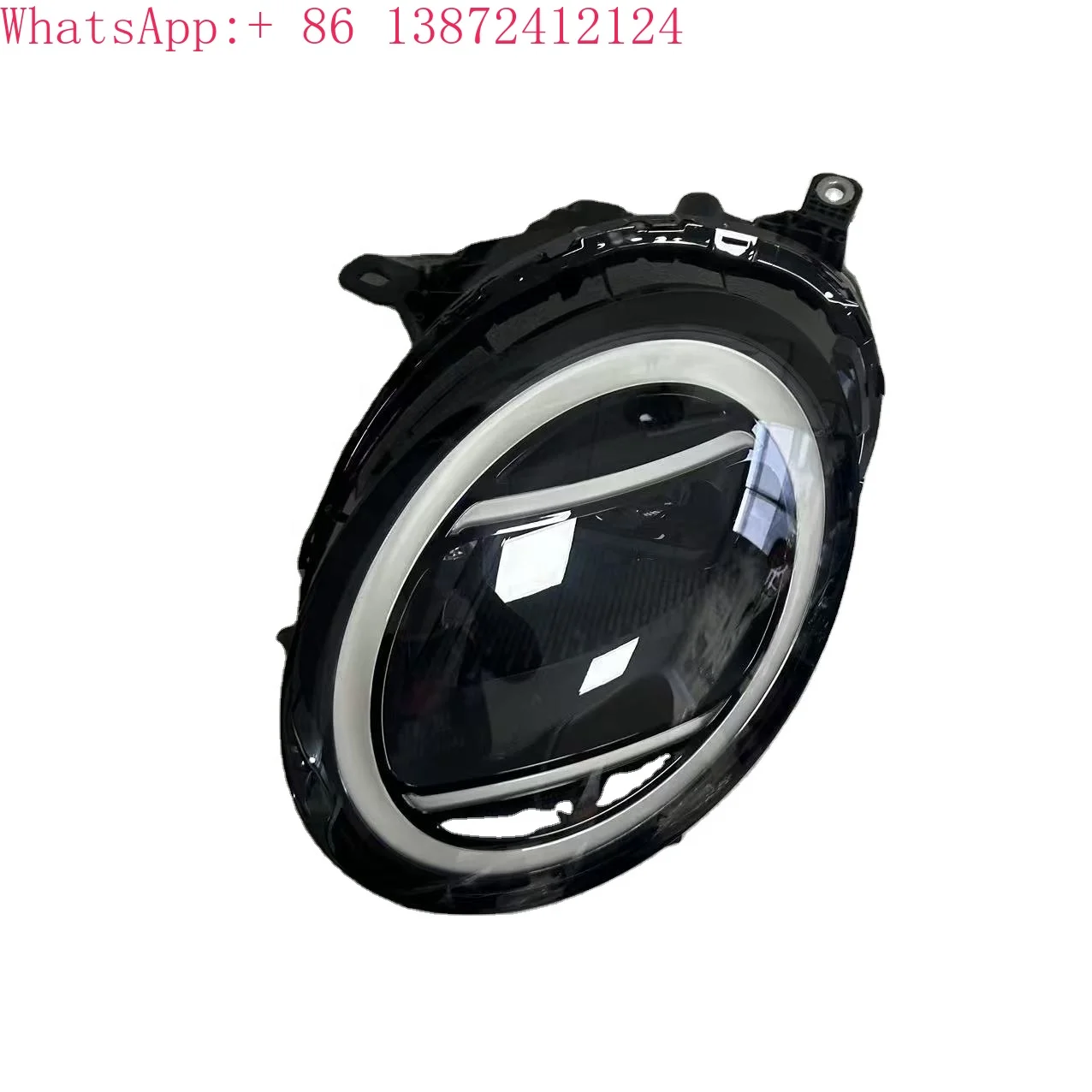 Factory Original Mini LED Double Eyelid Headlight Assembly for 24-25 MINI JCW Low High Configuration Upgrade 6000k Color F56