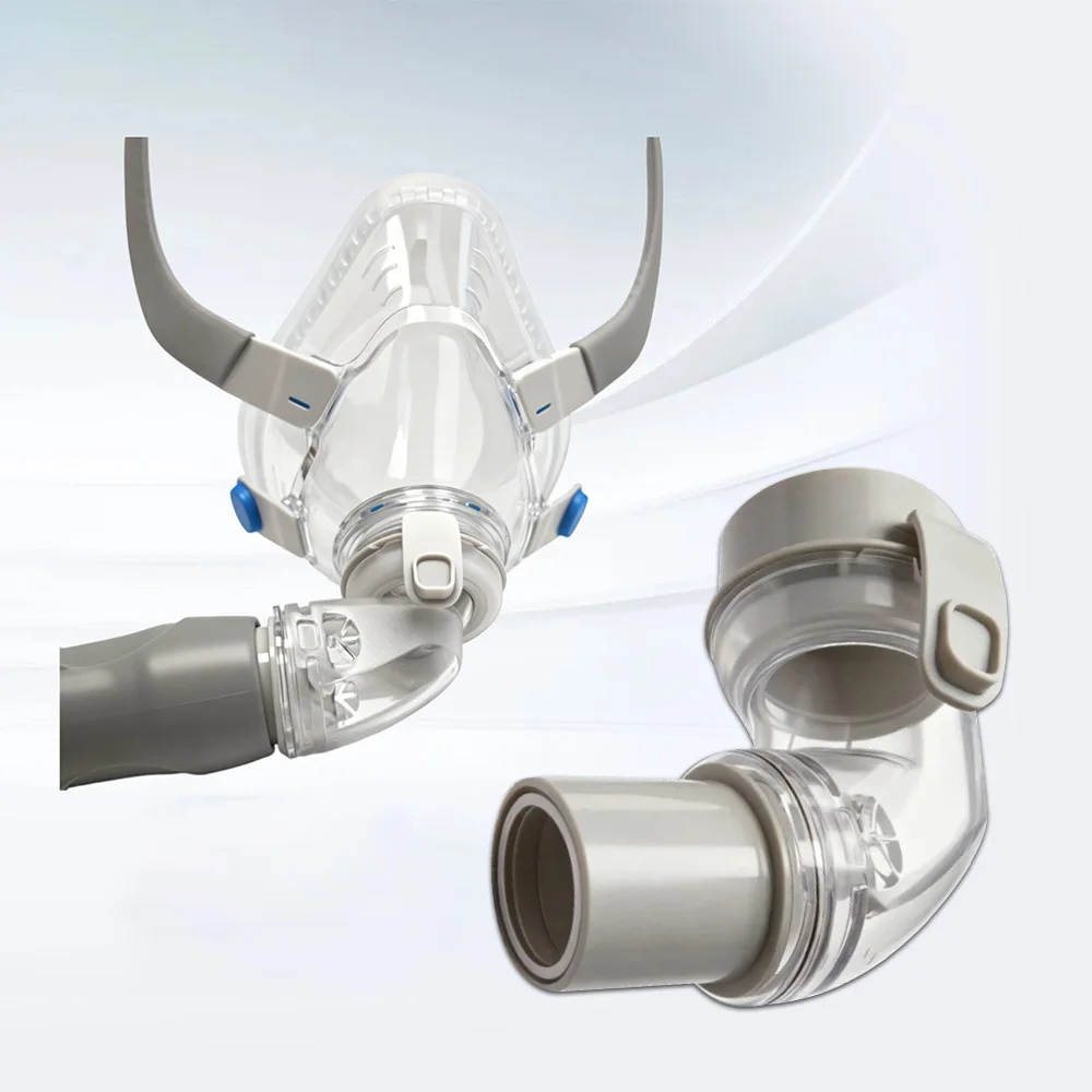 

Сменный поворотный соединитель QuietAir Elbow Connector для AirFit F20 и AirFit F30, быстросъемный аксессуар для CPAP-масок