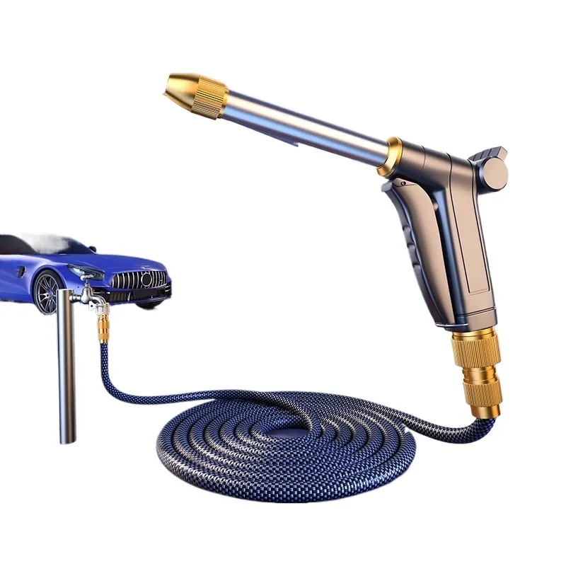 

household washing ground balcony yard strong pressurized spray gun water pipe connecting faucet nozzle
