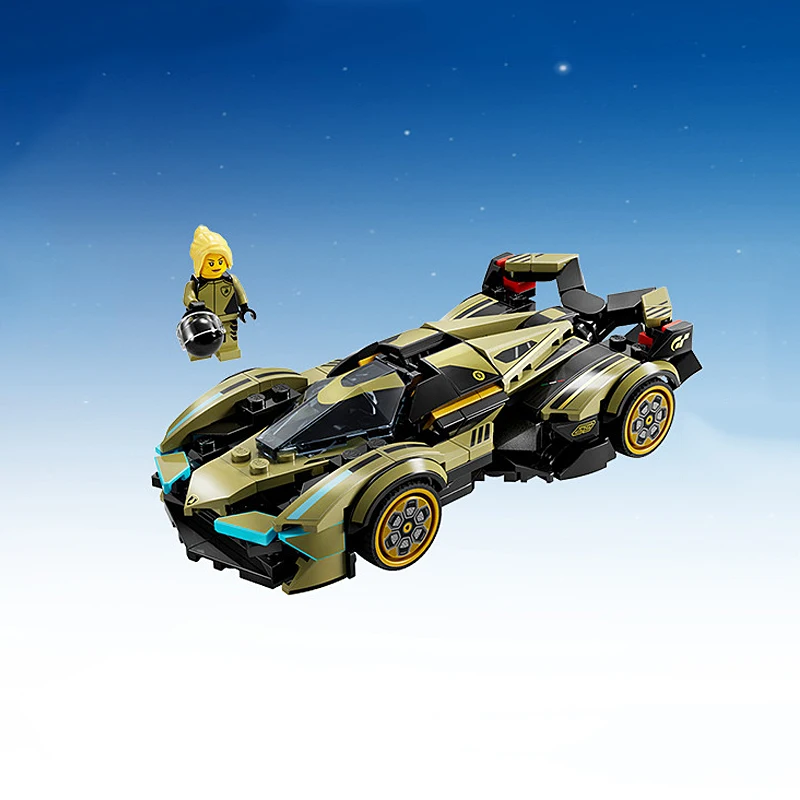 

76923 г., Детский конструктор Lamborghini, спортивный автомобиль, обучающая игрушка в подарок
