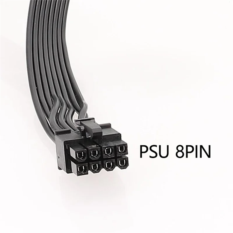 Effiziente Grafikkarte 8P auf 6+2P Strommodulkabel PCIE GPU Stromkabel Modulares Stromkabel