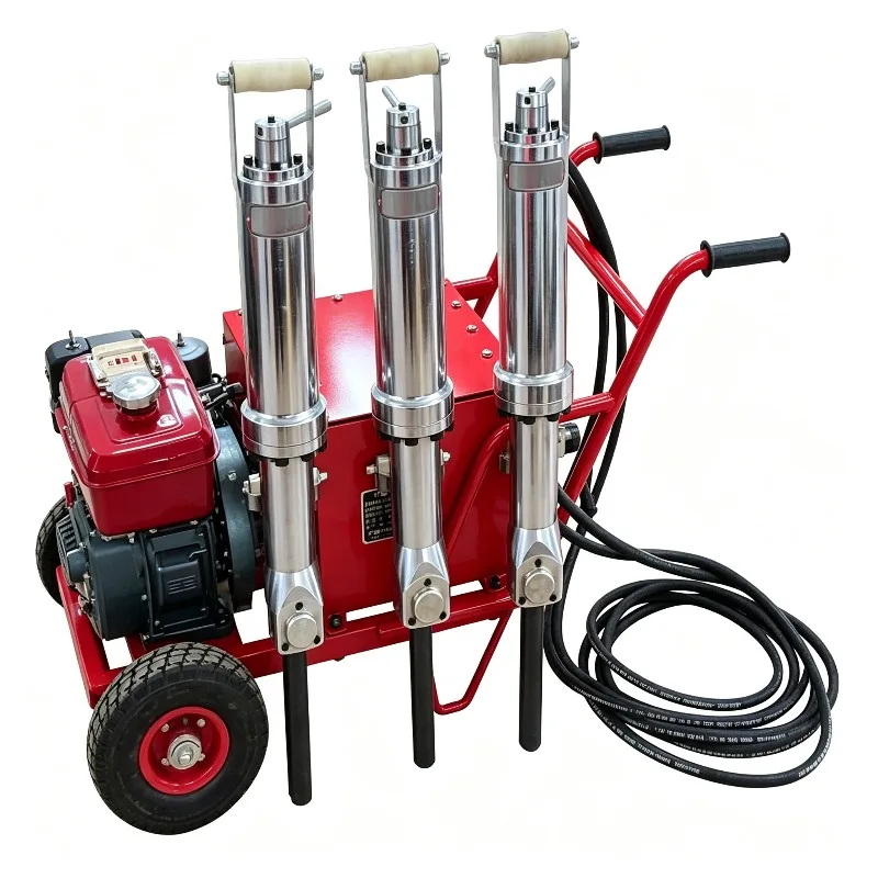 YG Complete Hydraulic Quarry Using Powerful Mining Rock Splitting Splitter Machine for Sale Cheap Price High Efficiency Diesel