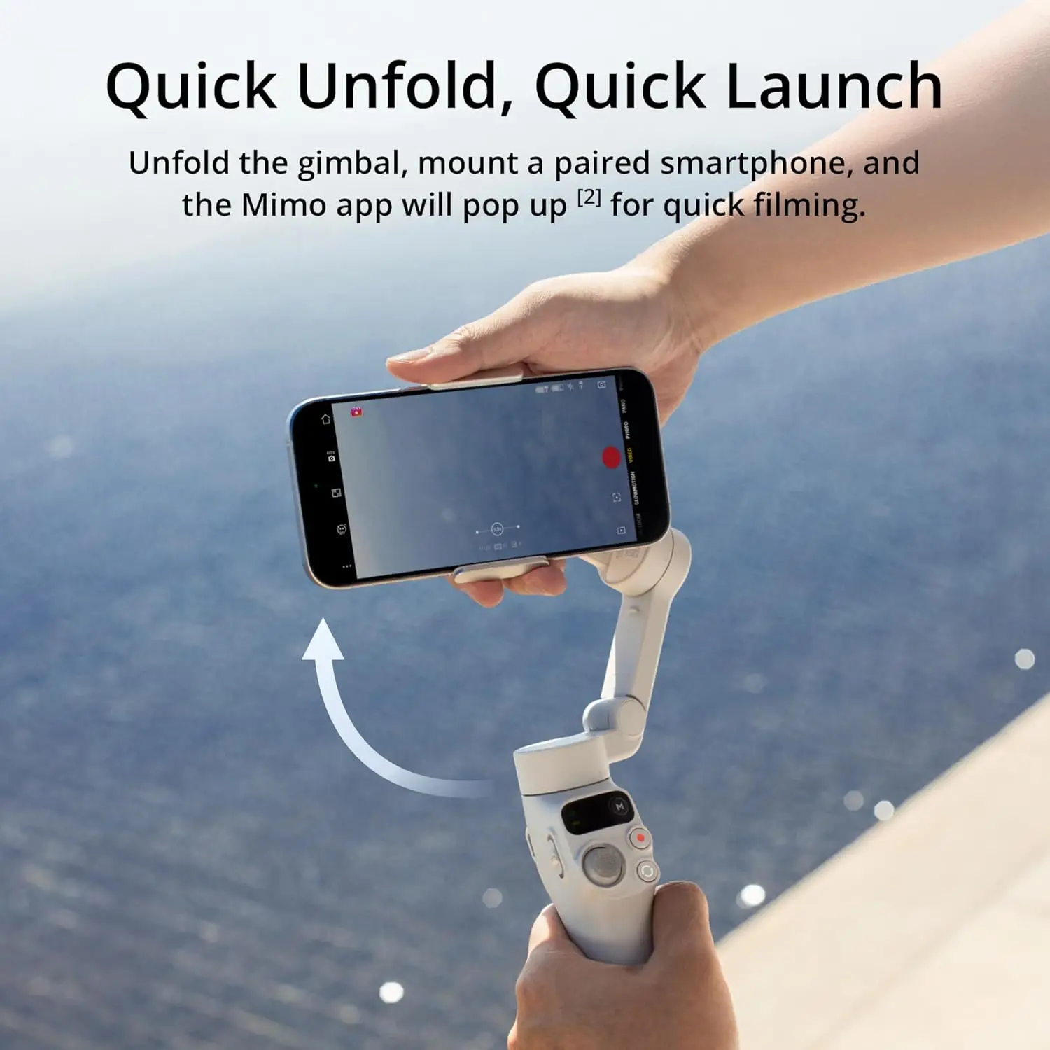 DJI Osmo Mobile 7 Gimbal Stabilizer for iPhone, Android, Built-in Tripod, Portable Stabilizer for iPhone, Selfie Stick, 3-Axis Phone Gimbal, ActiveTrack 7.0, One-Tap Edit, 10hrs Use, Phone Charging view 4