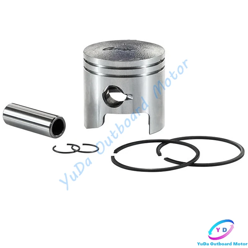 3B2-00001-0 Piston For Tohatsu Nissan Outboard Motor 9.8HP 8HP 50MM 2T 3B2-00001 Piston Kit STD Outboard Engine MERCURY 6HP